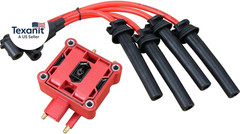 Dragon FIRE Performance Power Pack Kit Direct Fit Ignition Coil Huge 10Mm Plug W