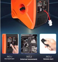 Large Truck 24V DC Generator Parking Air Conditioning Battery Charging Portable