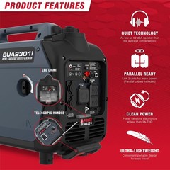 A-iPower SUA2301i Inverter Generator