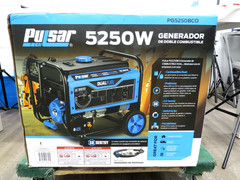 Pulsar PG5250BCO 5250W Dual Fuel Portable Generator 224cc Propane or Gas