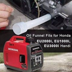 Mess Free Oil Change Funnel Tube Flexible Pipe for Honda EU2000i EU1000i Plastic