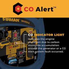 Firman WH03342 Electric Start 120V with Power Cord and Cover 4125 Starting / 330