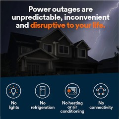 Generac 7260 22kW Air-Cooled Whole Home Standby Generator