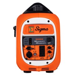 Sigma 2400 Watts Super Silent Inverter Generator Paralleled Ready RV W/CO Alert