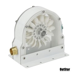 Pelton Hydro Generator 100W 50-2000RPM Impulse Hydroelectric Generator