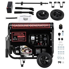 5000W Portable Inverter Generator Gas Powered Electric Remote Start 110V+220V