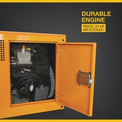 Klutch 11kW Engine-Driven Inverter Stick Welder/Generator with LCD Screen,