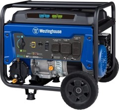 Westinghouse 6,500-W Portable RV Ready Dual Fuel Powered Generator w/ CO Sensor