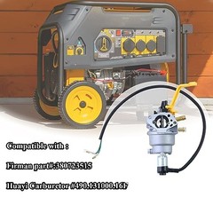Carburetor 380723515 Compatible with Firman H07553 7500 9400 Watts Dual Fuel