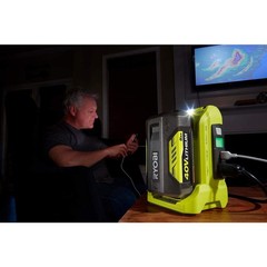 RYOBI RYi300BG 300-Watt Powered Inverter for 40-Volt Battery Yellow