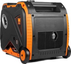 WEN 4,500-W Quiet Portable Dual Fuel Inverter Generator, Remote Start, CO Sensor