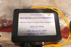 Silver Bullet Enterprises Colloidal Silver Generator Device