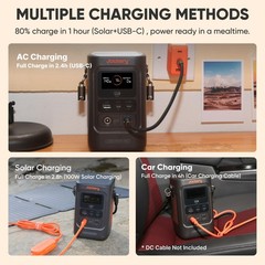 Jackery Portable Power Station Explorer 240D, 254Wh