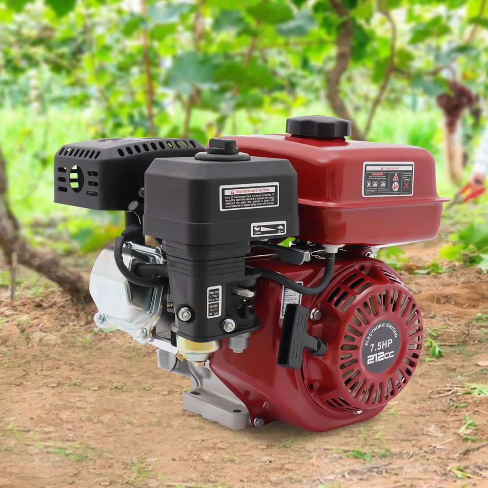 Portable Outdoor 7.5HP Gas Powered Engine 4 Stroke Gasoline Engine Motor 212cc