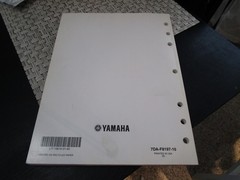 YAMAHA EF4000 EF5200 EF6600 GENERATOR SERVICE REPAIR MANUAL LIT-19616-01-60