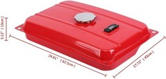 EC6500 Compatible 7 Gallon Generator Gas Fuel Tank – Includes Filter & Valve