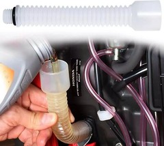 Mess Free Oil Change Funnel Tube Flexible Pipe for Honda EU2000i EU1000i Plastic