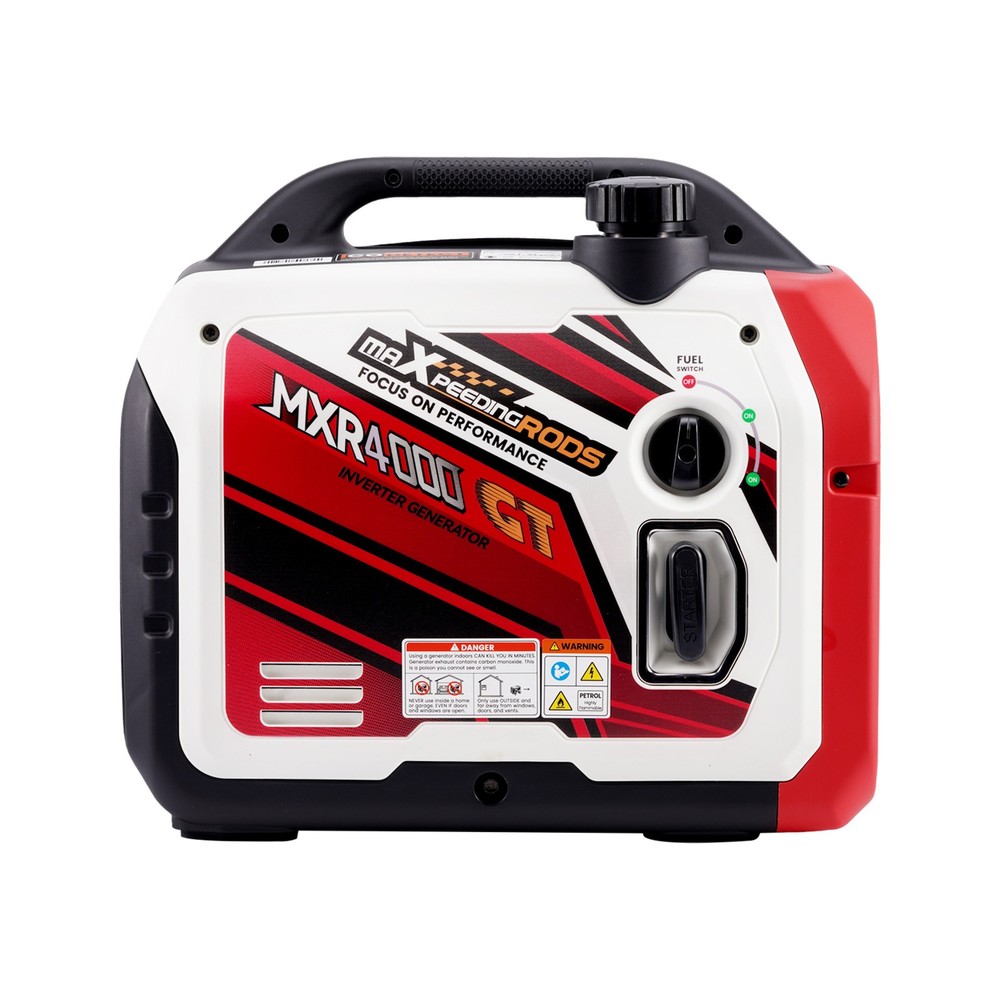 Bluetooth E-Start Portable LPG/Gas 4KW Generator Inverter EV-charging Quiet