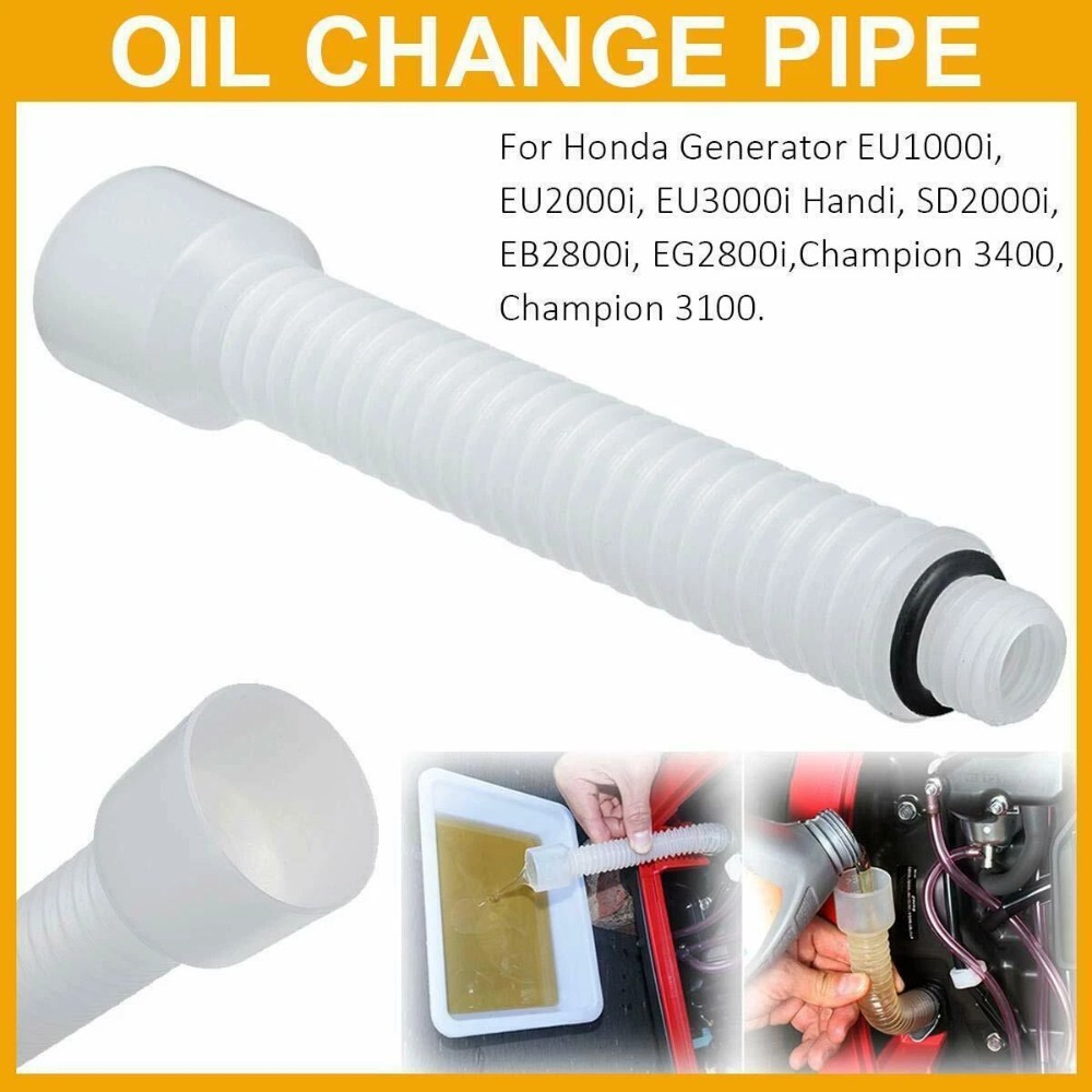 Flexible Mess Free Oil Change Funnel Tube Pipe for Honda Inverter Generator