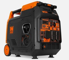 WEN DF480iX Quiet Lightweight 4800W Dual Fuel RV-Ready Electric Start Generator