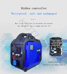 Parking Air Conditioner Automatic Gasoline Generator 24V Gasoline Motor