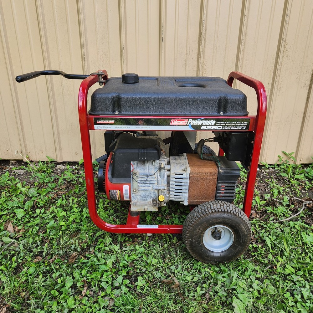 Coleman Powermate 5000 Generator 6250W 10HP Briggs & Stratton