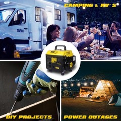 Aceup Energy 1,200W Gas Powered Generator Small Portable Generator for Home Use