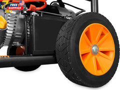 11000-Watt 120V/240V Dual Fuel Portable Generator with Wheel Kit and Electric St