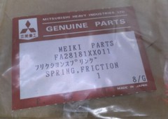 MITSUBISHI RECOIL PULL STARTER FRICTION SPRING PORTABLE GENERATOR FA28181XX011
