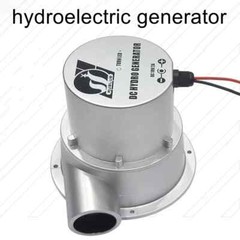 Hydraulic Turbine High Efficiency Brushless DC Micro Hydro Generator 12V