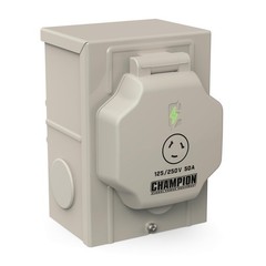 Champion Power Equipment 50A 125/250V Power Inlet 201461