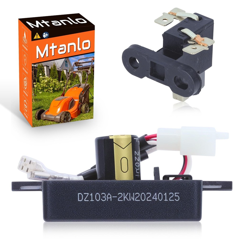 Mtanlo 3500 4000 Watt Generator AVR Automatic Voltage Regulator Black