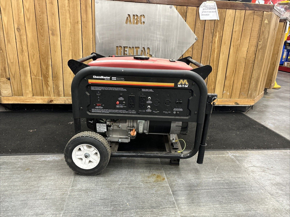 MI-T-M ChoreMaster Series GEN-6000-0MM0 6000 WATT MAX PORTABLE GENERATOR 3600RPM