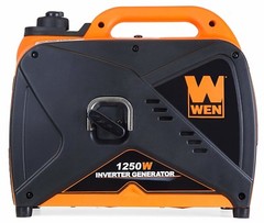 WEN 56125i Super Quiet 1250-Watt Portable Inverter Generator, CARB Compliant