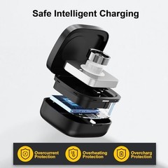Wireless Charging Case for Oura Ring Gen 4 & 3 Charger, 1000mAh Portable