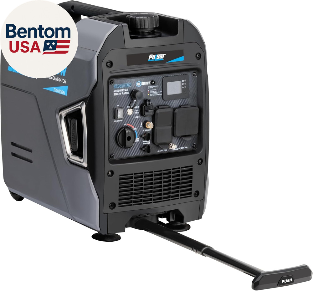 Products GX400BN, 4000W Portable Ultra-Quiet Dual Fuel & Parallel Capability, Rv