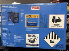 Kobalt 40 V MAX generator 1800 W Power Supply Kit.NEW