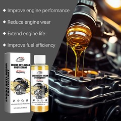 2Pcs Engine Treatment Oil Additive, Anti-Wear Protectant for Smooth Performance
