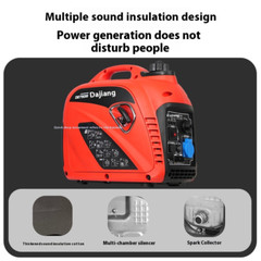 220V Household Small Gasoline Generator 2.5/3. 2KW Silent Frequency Inverter
