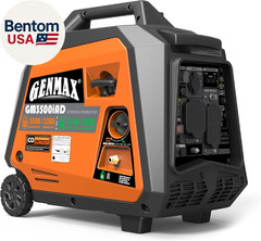 Portable Generator, 3500W Super Quiet Gas or Propane Powered Engine with Paralle
