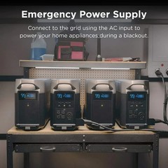 EF EcoFlow DELTA Pro Smart Extra Battery Portable Power Station 3600Wh Capacity