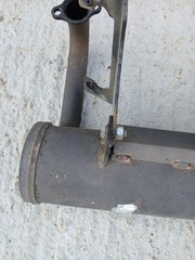 Generac Gtv760 MUFFLER Oem Used No Baffle READ DSC
