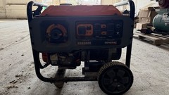 Generac RS8000E Power Generator Electric Start Hour Meter Battery Charger Orange