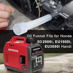 Oil Funnel Flexible Mess Free Oil Change Pipe for Honda Generator EU2000i/1000i