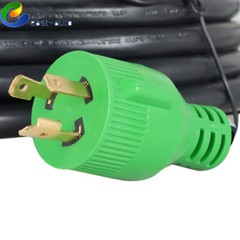 30 Amp 10-100 Ft 3 Prong Generator Extension Cord Power Cable 10 3 Adapter Plug