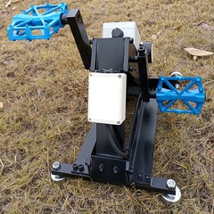 Portable Foot Pedal Generator Hand Crank Generator Fitness Power Spinning Bike