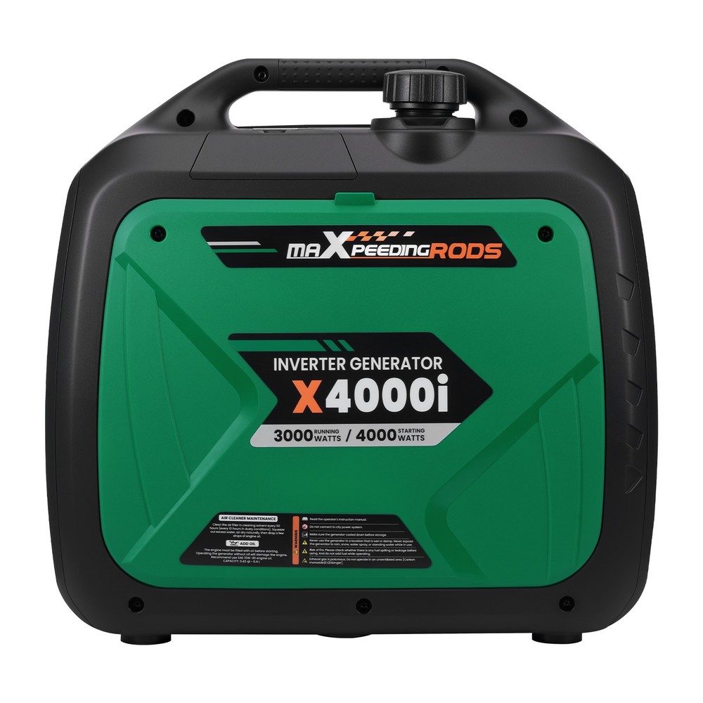 Lightweight 24kg Inverter Generator 4000W Gas Powered for Outdoor Adventures