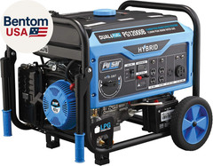 12,000W Dual Fuel Portable Generator with Electric Start and Switch & Go Technol