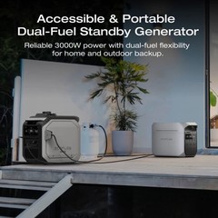 EcoFlow SG3000 Smart Dual Fuel LPG丨Gas Generator Powered for Emergencies/Outdoor