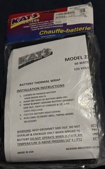 Kat’s – 22100X 22100 60 Watt 28″ Battery Thermal Wrap (Pack of 1)